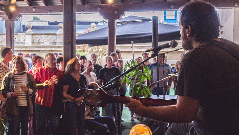 Concert on the Rooftop terrace